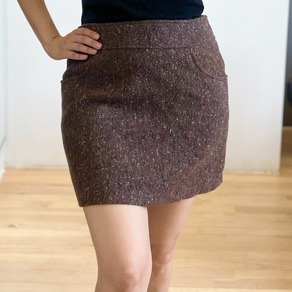 Vintage Wool skirt / Express Compagnie Internationale